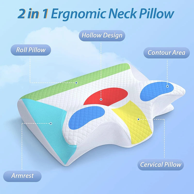 Ergonomic Neck Relief Pillow