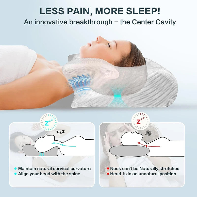 Ergonomic Neck Relief Pillow