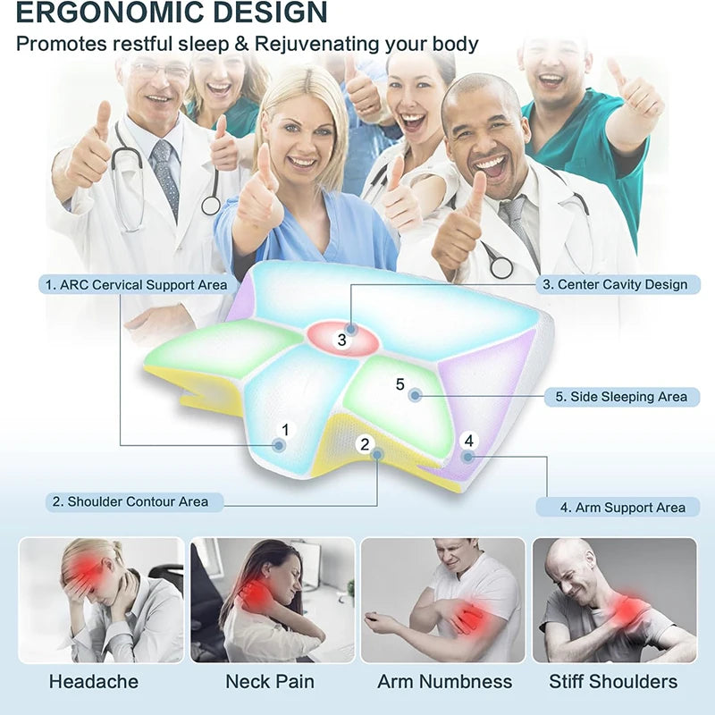 Ergonomic Neck Relief Pillow